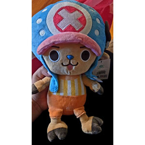 Anime One Piece Tony Tony Chopper Plush Stuffed Toy Doll Reindeer Gift 30cm